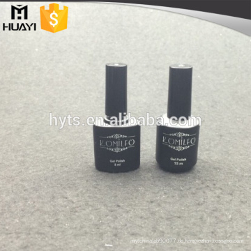 8 ml 15 ml schwarze farbe leere nagel gel polnisch flasche